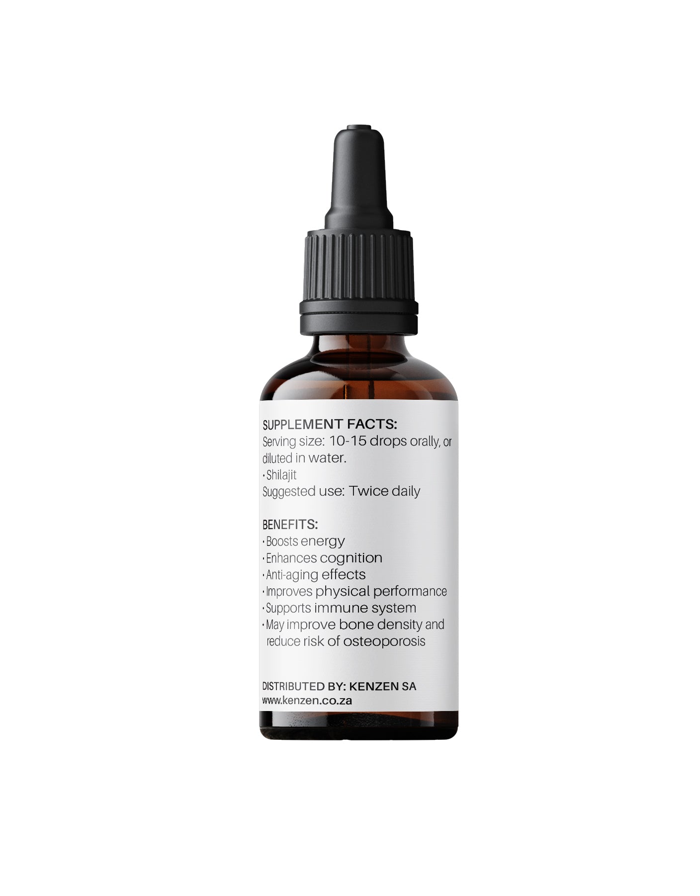 Premium Shilajit Extract Bottle