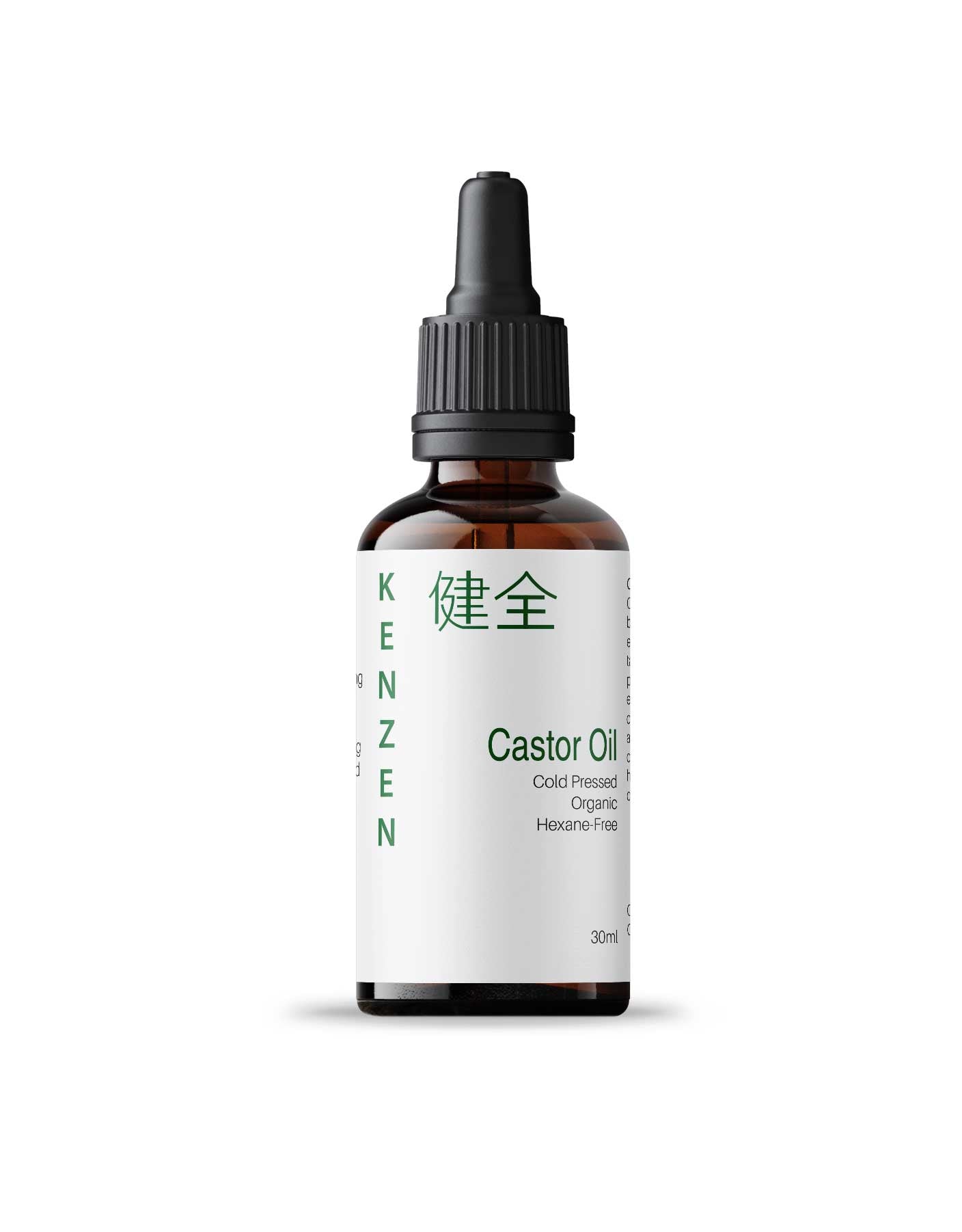 Castor Oil | Organic, Cold Pressed, Hexane-Free | Kenzen SA