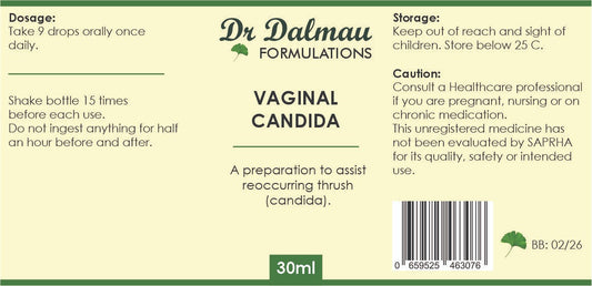 Vaginal Candida Formulation