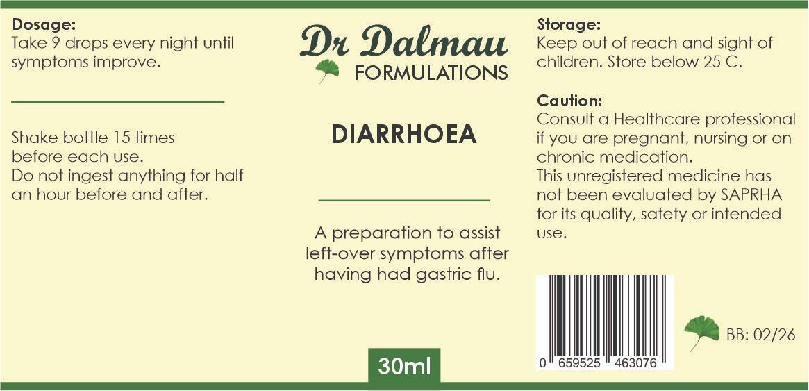 Diarrhoea Formulation
