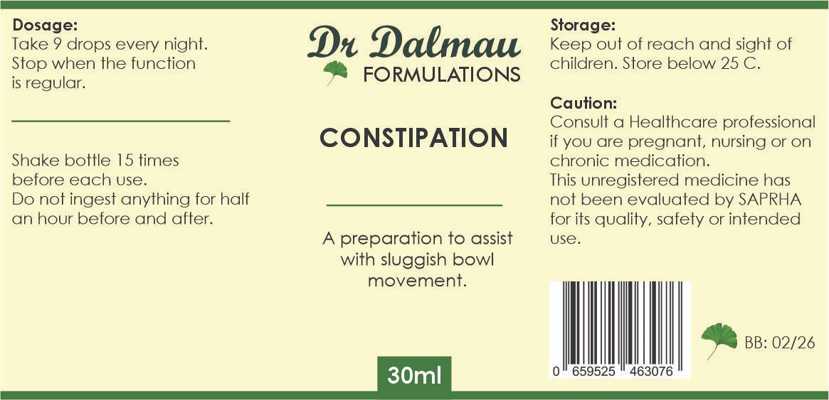 Constipation Formulation