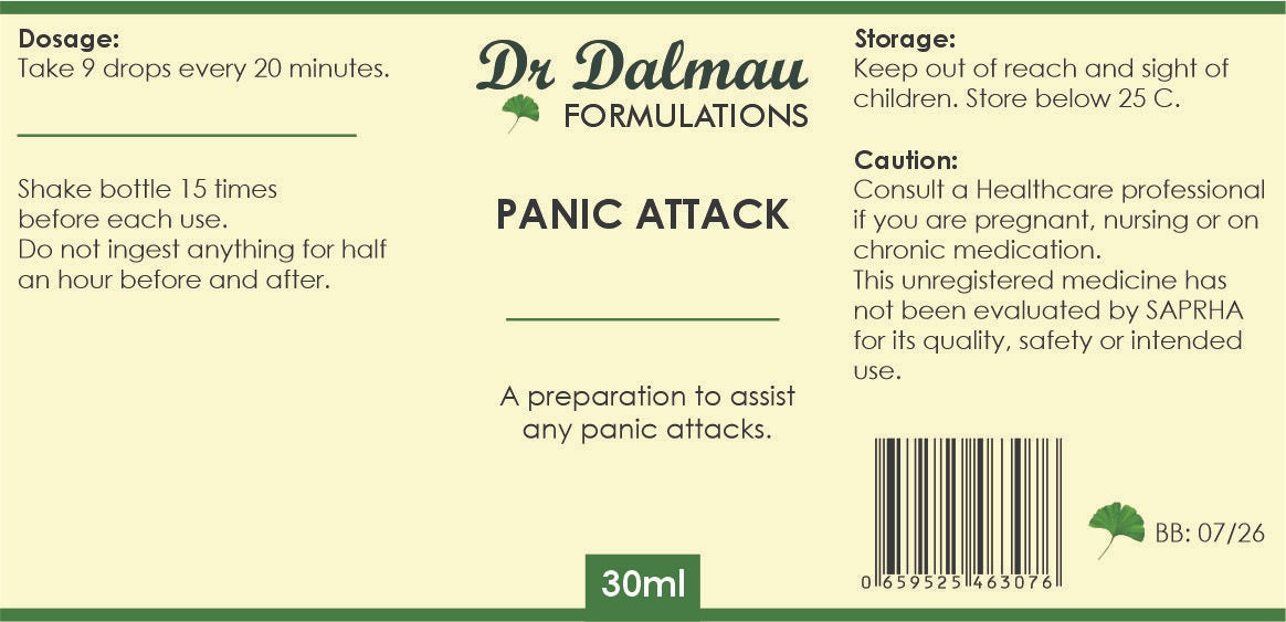 Panic Attack Formulation