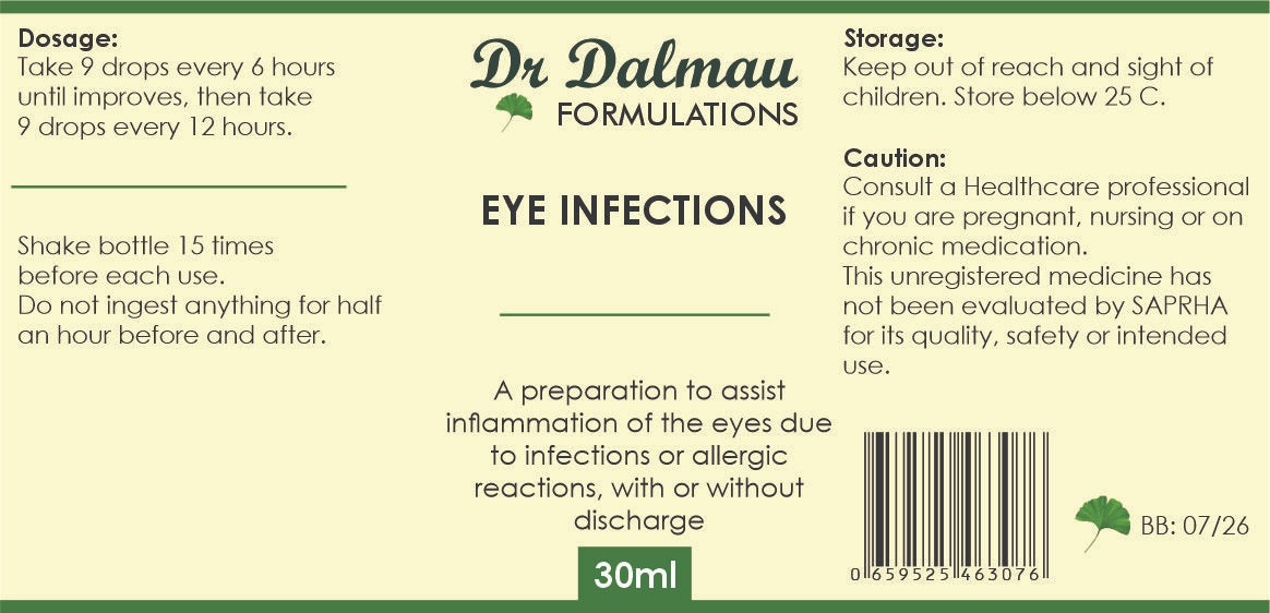 Eye Infection Formulation