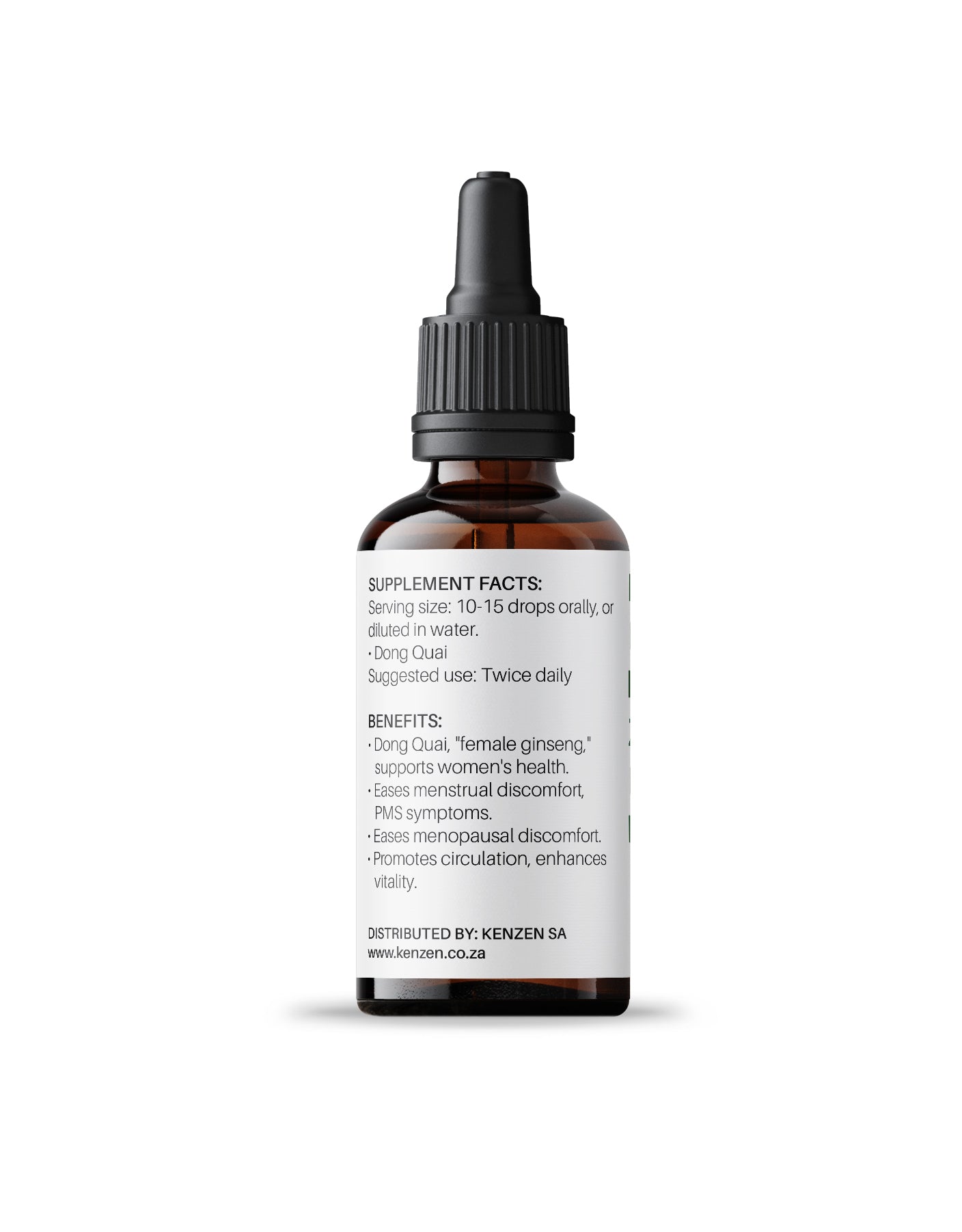 Dong Quai Extract | Pms, Wellness & Balance | Kenzen SA