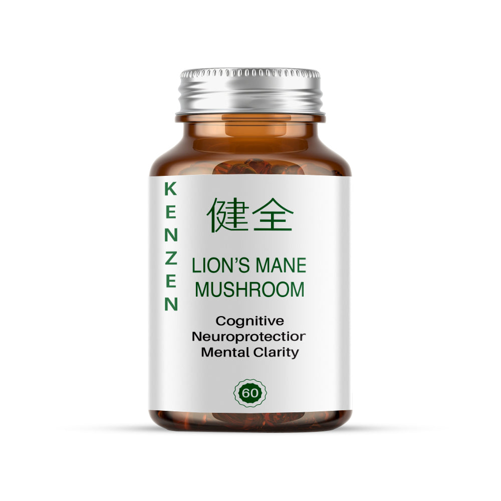 Lion’s Mane – 30% Polysaccharides, 500mg Capsules