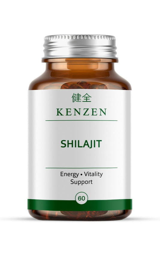 Shilajit Vegan Caps – 20% Standardized Fulvic, 500mg