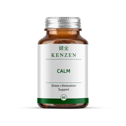 Calm – Magnesium Glycinate, L-Theanine & Ashwagandha (5% Withanolides)