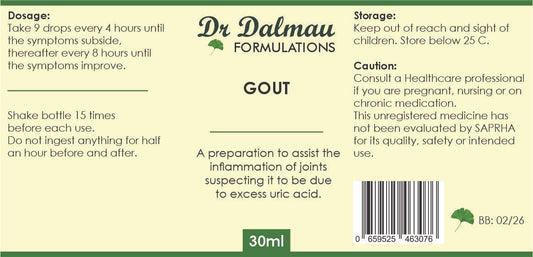 Gout Formulation