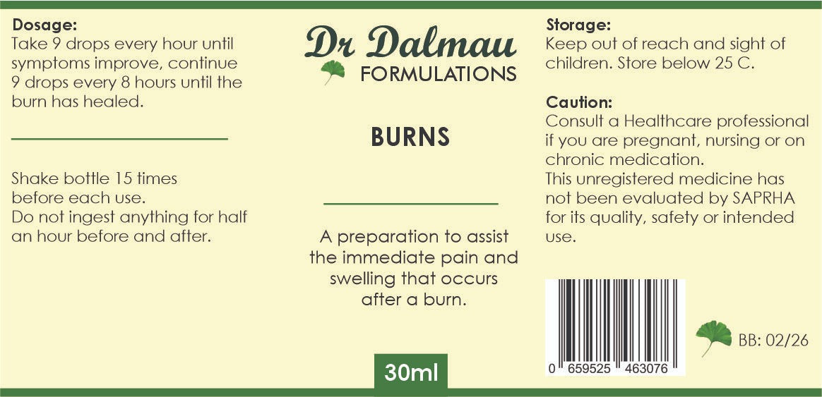 Burns Formulation